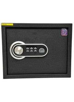 اشتري LG Well Designed textured-Black Fingerprint Safe Box , Kalon and Password - With removable Shelf - Secure Storage with Biometric Access H30*W38*D30 CM في مصر