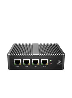 Buy Fanless Soft Router Celeron J4125 Mini PC Quad Core 4x Intel i225 2.5G LAN HDMI VGA pfSense Firewall Appliance ESXI AES NI in UAE
