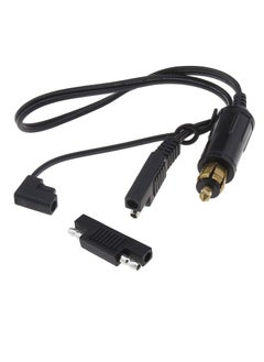 Buy 12 24V DIN Hella Powerlet Plug to SAE Adapter Connector Compatible BMW Motorcycle with Dust Cap Quick Release and Disconnect New Pure Copper Core in UAE