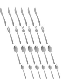 Buy 24 piece steel spoon set in Saudi Arabia