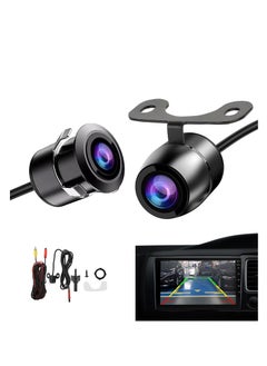 Buy 170 Degree Wide Angle Car Reversing Camera with HD Night Vision and Waterproof Design for Universal Vehicles in UAE