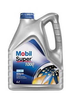 اشتري Engine Oil - Super 1000 20W50 Mineral SL/SN Plus - 4L في الامارات