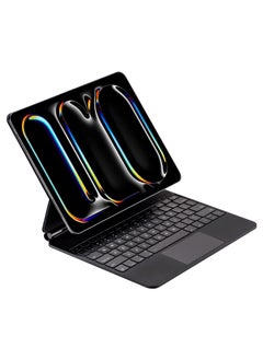 Buy Magic Keyboard Case for iPad Pro 13-Inch (2021, 2022, 2024) with Backlit Keys, Trackpad, and Adjustable Viewing Angles. in UAE