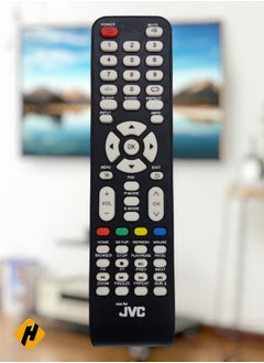 Buy Remote Control For JVC Pro LED LCD Smart TV Black Universal in Saudi Arabia