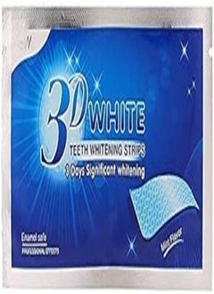 اشتري 14pcs/box 3D Teeth Whitening Strips Teeth Dental Whitening Double Elastic Gel Strips Dental Tools Teeth Strips Whitening Product في مصر