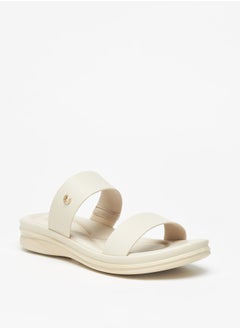 اشتري Women Textured Open Toe Slip-On Sandals في السعودية