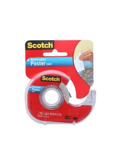 Buy Wall Saver Double Sided Removable Poster Tape White 1.9cm x 3.8m 70005087062 in Saudi Arabia