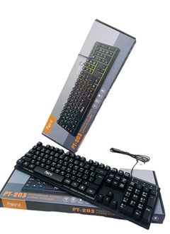 Buy USB KEYBOARD RGB PT-203 POINT in Egypt