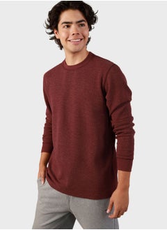 Buy Essential Crew Neck Sweatshirt in UAE