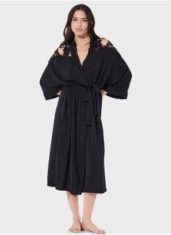 اشتري Long Satin Kimono في الامارات