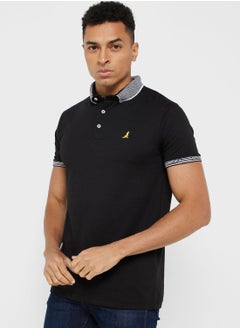 Buy Brave Soul Jersey Polo With Split Hem Side in Saudi Arabia