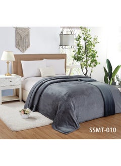 Buy 1 Piece Soft Bed Polyester Blanket king Size 200*220 cm in Saudi Arabia