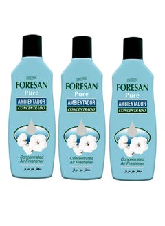 Buy 3 Bottles concentrated air freshener Pure 125 ml for bathrooms and all over the house in Saudi Arabia