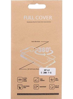 Buy Gelatin Full Cover Screen Protector For Sony Xperia L2, Clear in Egypt