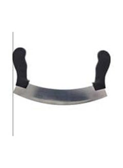 اشتري Stainless steel lathe with black handle, suitable for cutting vegetables and pizza في مصر