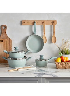 اشتري 7-Piece Forged Cookware Set 24 x 1 x 24 cm في الامارات