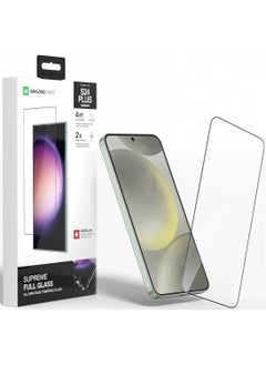 Buy Supreme Glass for Samsung Galaxy S24 Plus Screen Protector Radix Tempered Glass - [Case Friendly] in UAE