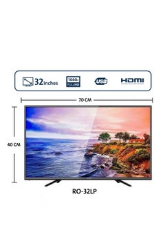 اشتري شاشة تلفزيون 32" من أرو LED بجودة اتش دي - 2 مدخل يو اس بي - 2 مدخل اتش دي في السعودية