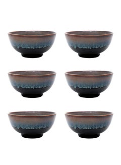 Buy 6-piece porcelain bowl set 5.5 Inch in Saudi Arabia