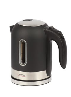 Buy Stainless steel electric water kettle 2200 w 1.7 liters in Saudi Arabia