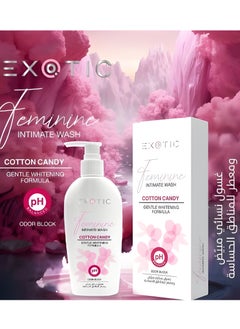 Buy Exotic Feminine Intimate Wash Cotton Candy  200 ML in Saudi Arabia