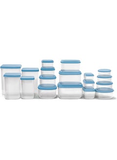 Buy Food Container Set 18 Pieces Blue in Egypt