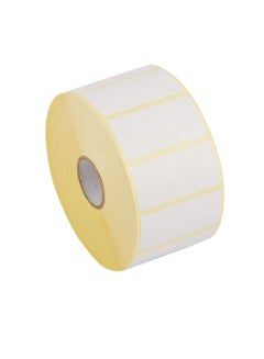 Buy 1 Rolls - 50mm x 25mm Barcode Label Sticker Direct Thermal 1000 Labels Per Roll in UAE