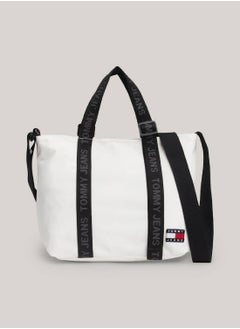 Buy Women's Essential Mini Tote Bag - Polyester, White in UAE