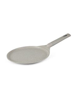 اشتري Non Stick Scratch Proof Pizza Pan - Granite Coated PFOA Free (Grey) في الامارات