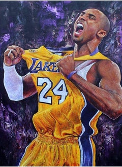 Buy Basketball Game Star DIY 5D Diamond Painting Number Kit for Kobe Bryant, 40 * 50cm Cross Stitch Full Crystal Rhinestone Embroidery Picture Art Craft Home Wall Decor Gift in UAE