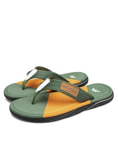 اشتري 2023 Mens Trendy Non-Slip Breathable Flip-FlopsA2101 Green A2101 Green في الامارات