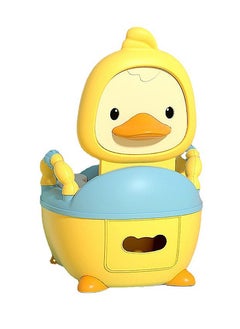 Buy Baby Toddlers Potty Training Seat With Handle, Cute Cartoon Portable And Comfy Potty Toilet Trainer in Saudi Arabia