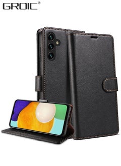 اشتري Case for Samsung Galaxy A54 6.4 Inch Wallet Case, Flip Wallet Case with Kickstand RFID Blocking Credit Card Holder Full Protection Magnetic Case Compatible with Samsung Galaxy A54 في الامارات