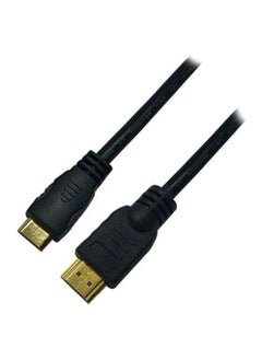 Buy Micro USB To Mini HDMI Cable Black/Gold in UAE