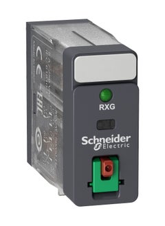 Buy Schneider Signaling Zelio Relay_ interface plug-in relay - Zelio RXG - 2C/O standard-230VAC-5A - with LTB and LED_ [RXG22P7] in UAE