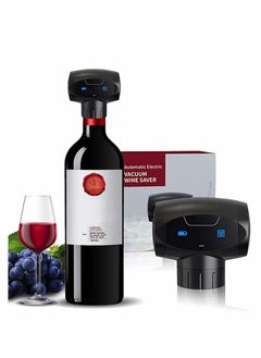 Buy Electric Wine Bottle Stoppers, Automatic Saver Vacuum Stopperswith Silicone Stoppers，The Fresh for Up to a Week in UAE