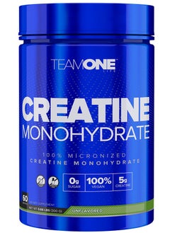 Buy Creatine Monohydrate Unflavored Vegan Powder 60 Servings in UAE