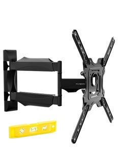 اشتري TV Wall Bracket Mount for 24-60 Inch Screens, VESA 100x100mm up to 400x400mm, Tilts Swivels & Extends for Flat & Curved TVs, Includes Spirit Level, Weight Capacity 36.2kg (HDTV-E) في الامارات