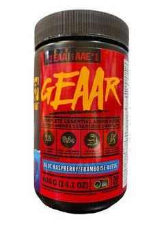 اشتري Mutant Geaar Aminos Blue Raspberry 30 Servings 400gm في الامارات