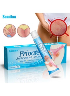 Buy Private Antibactetial Cream, Female Private Parts Antipruritic Cream Ointment To Remove Itching Peculiar Smell Dermatitis, Feminine Itch Treatment Cream For Health Care 20g in UAE