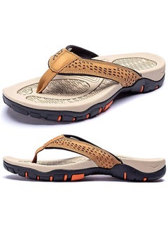 اشتري Flip-Flops for men  Comfort Thong Sandals for Outdoor beach في الامارات