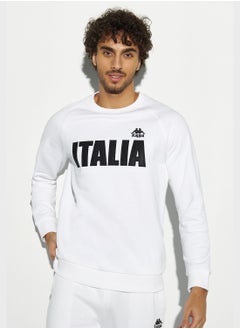 Buy Logo Embroidered Sweatshirt in Saudi Arabia