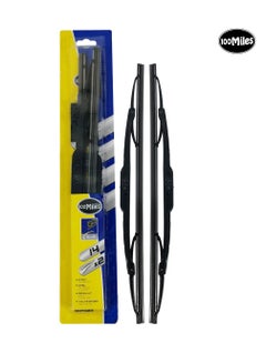 Buy Car Wiper Blades 14 inch Professional Grade 2 Pcs Set Universal Car Wiper Blades 100miles in Saudi Arabia