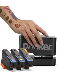 Buy Prinker S Temporary Tattoo Printer with Cosmetic Color & Black Ink in Saudi Arabia