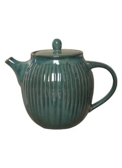 Buy Gallery Porcelain Teapot, Green – 850 ml in UAE