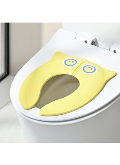 Buy Portable Kids Potty Training Seat Yellow (spot opp bag) in UAE