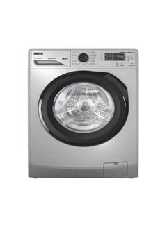 Buy Zanussi 7kg PerlaMax front load washing machine 1200 RPM - Silver, Black door ZWF7240SB5 in Egypt