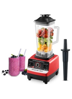 Buy 2L Adjustable Electric Blender, Multifunctional Grain Grinder, Multifunctional Blender for Smoothie Milkshake Juicer Ice Crusher, Red ﻿ in Saudi Arabia