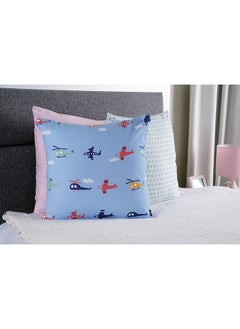 Buy Aviator Cushion Cover 45x45Cm Blue in UAE