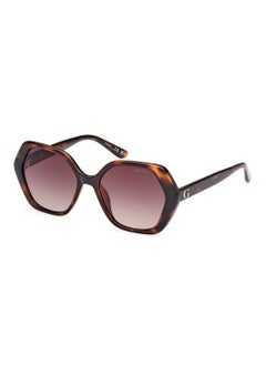 اشتري Women's UV Protection Asymmetrical Shape Sunglasses - GU829252F52 - Lens Size: 52 Mm - Dark Havana في السعودية